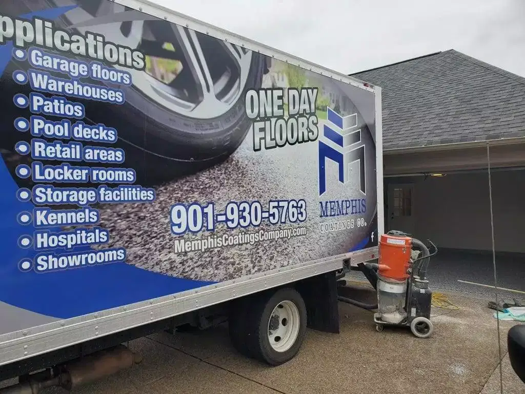 Memphis Coatings Company Truck