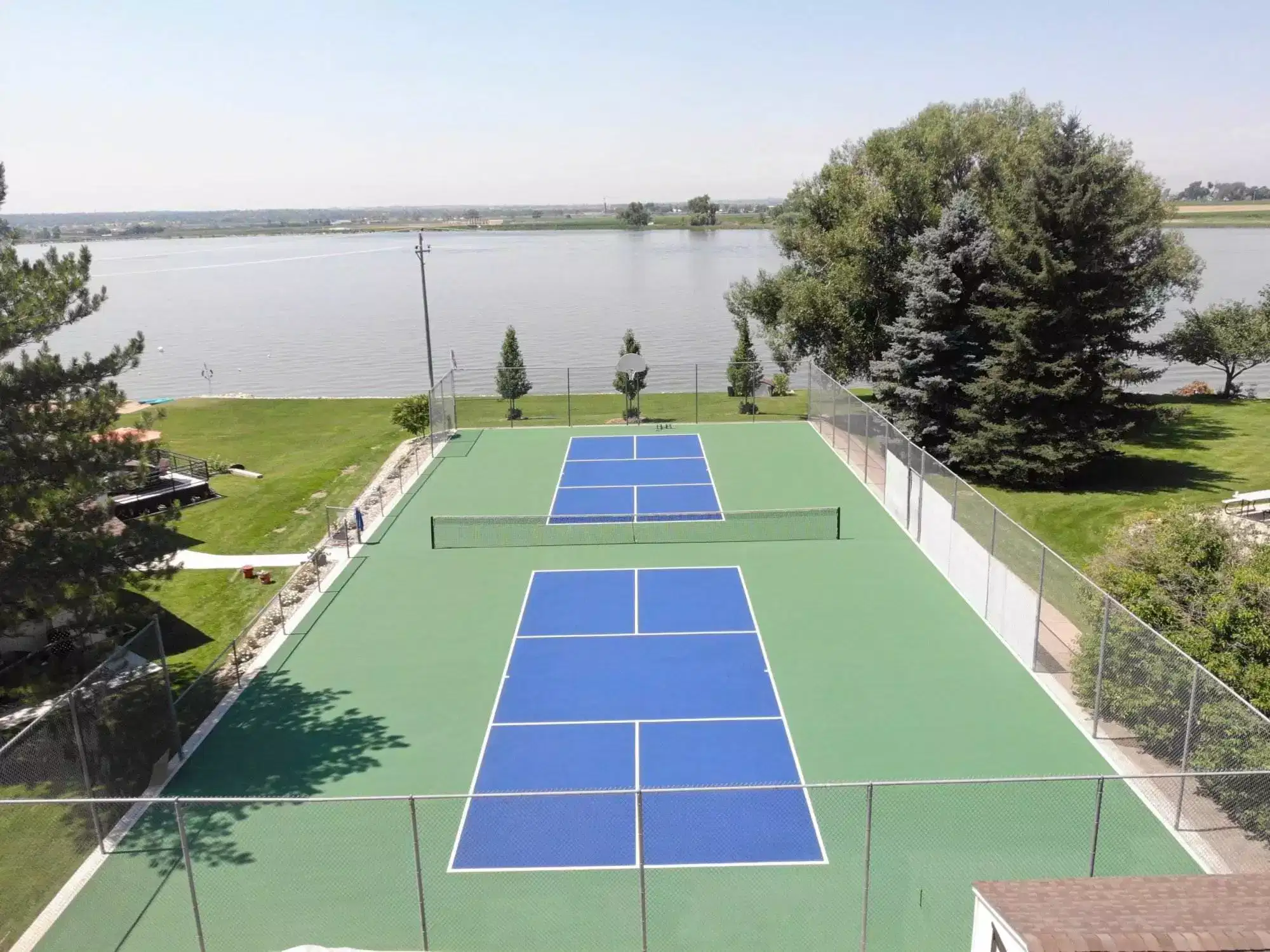 athletic court resurfacing by Memphis Coatings Company