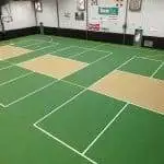 indoor court resurfacing by Memphis Concrete Coatings