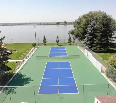 athletic court resurfacing by Memphis Coatings Company